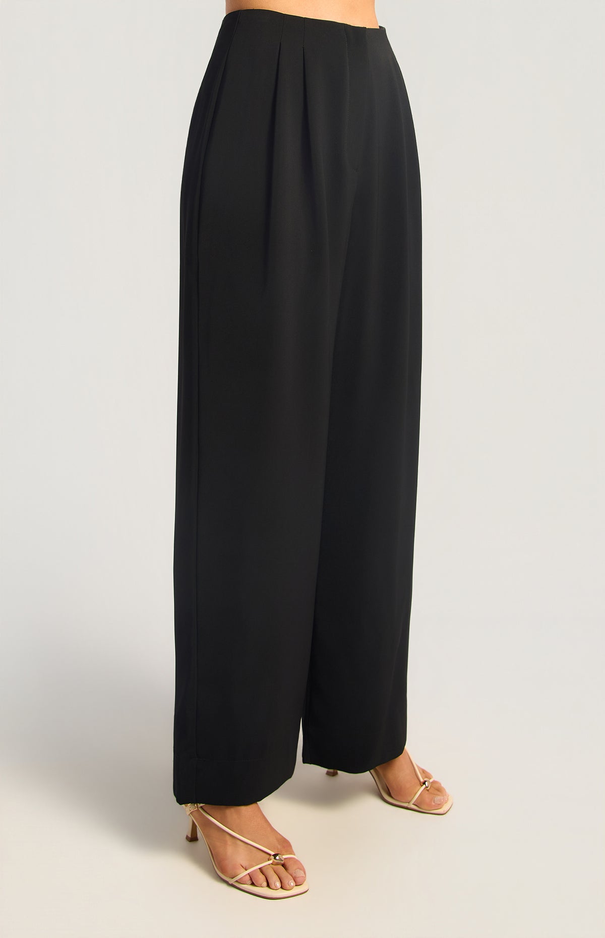 Corrina Straight Leg Pants - Black
