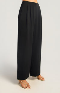 Corrina Straight Leg Pants - Black