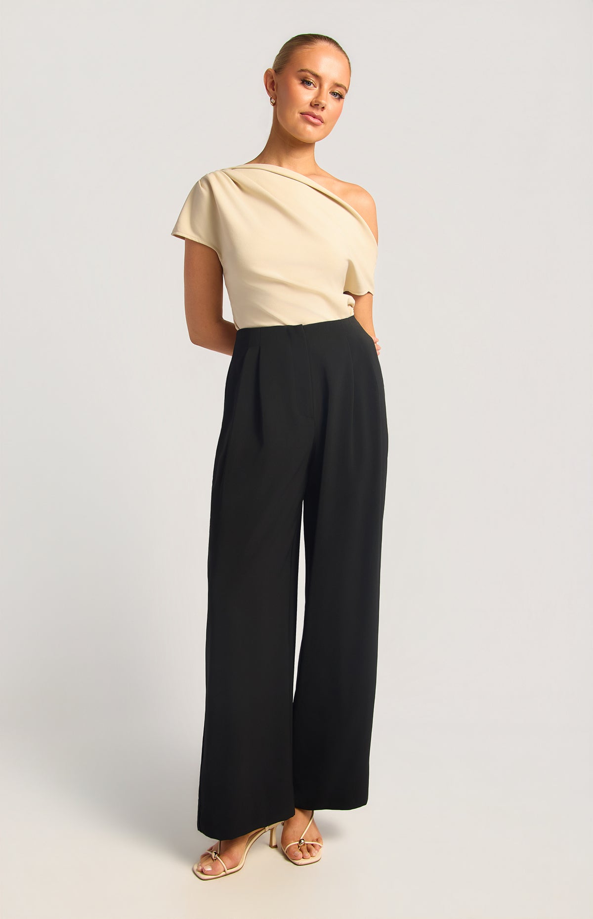 Corrina Straight Leg Pants - Black