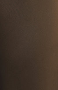 Dealia Wide Leg Satin Pants - Espresso