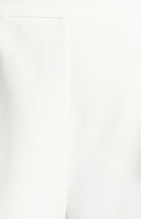 Tiggy Faux Linen Shorts - White