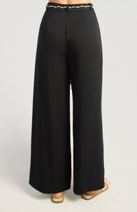 Oaklyn Straight Leg Pants - Black
