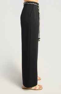 Oaklyn Straight Leg Pants - Black