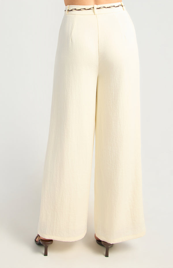 Oaklyn Straight Leg Pants - White