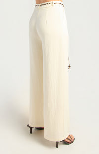 Oaklyn Straight Leg Pants - White
