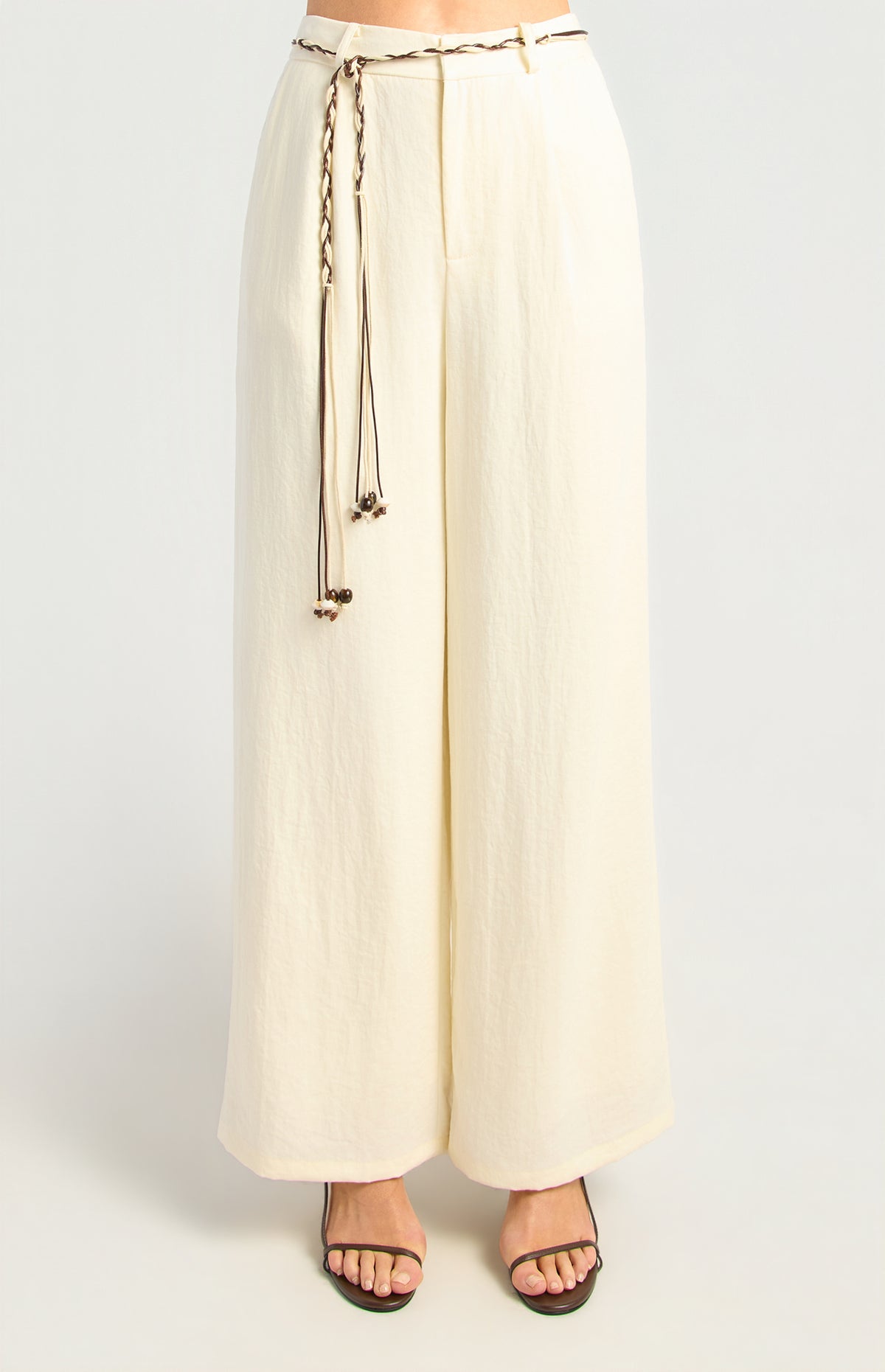Oaklyn Straight Leg Pants - White