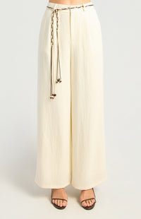 Oaklyn Straight Leg Pants - White
