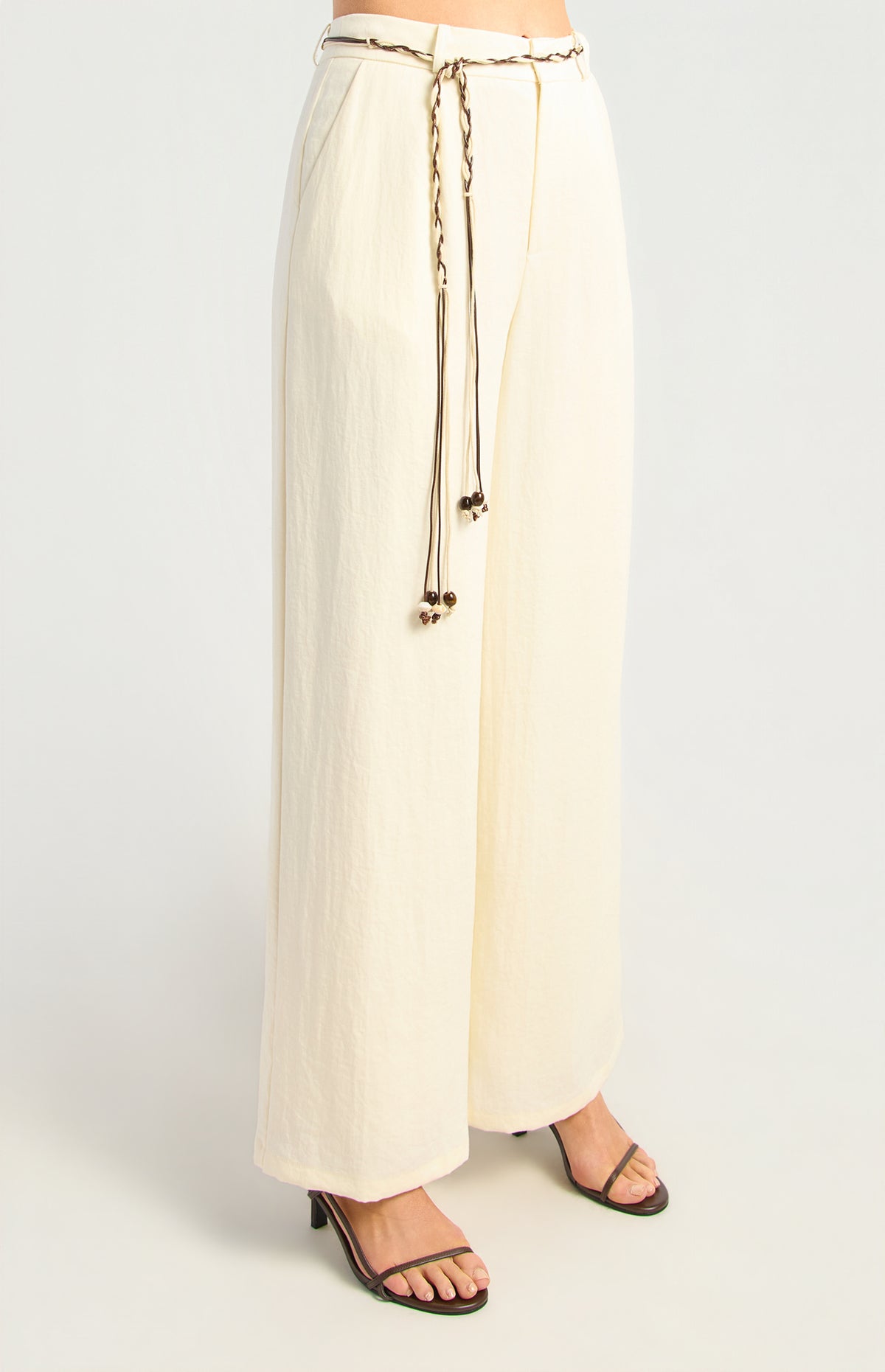 Oaklyn Straight Leg Pants - White