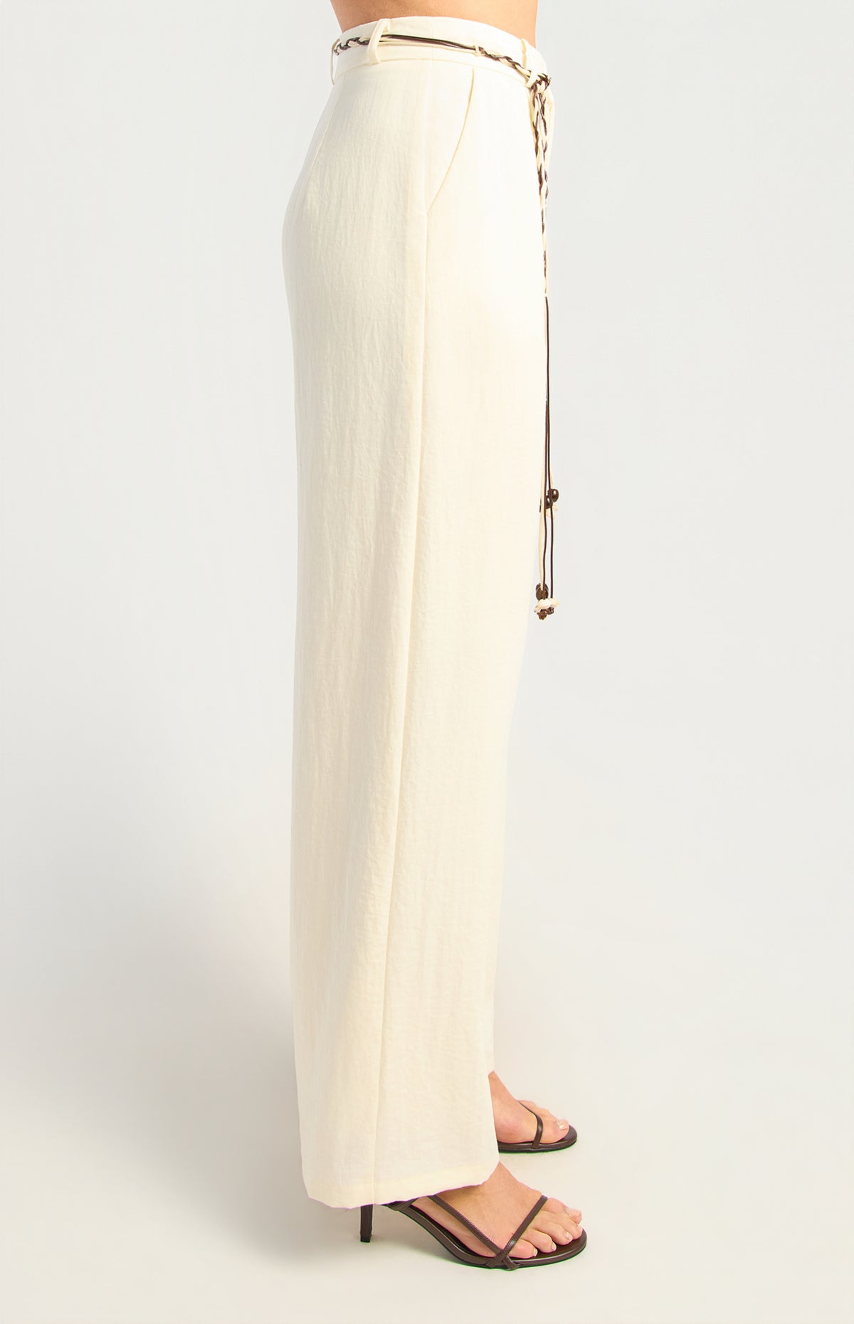Oaklyn Straight Leg Pants - White