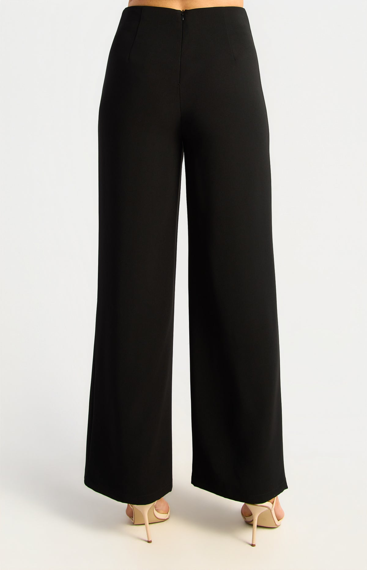 Lina Wide Leg Pants - Black