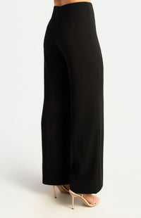Lina Wide Leg Pants - Black