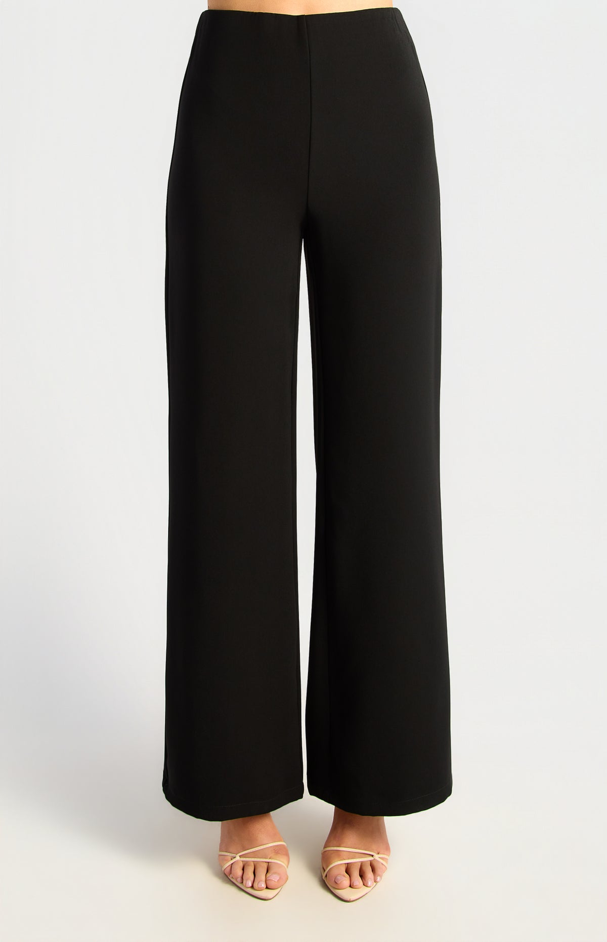 Lina Wide Leg Pants - Black