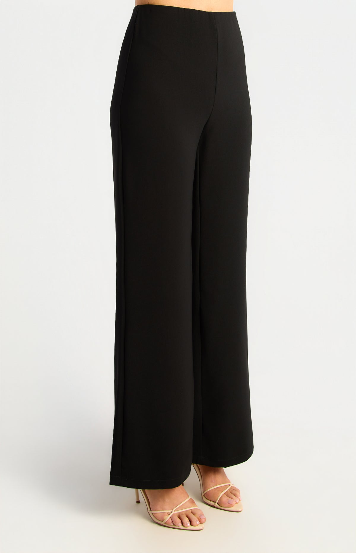 Lina Wide Leg Pants - Black