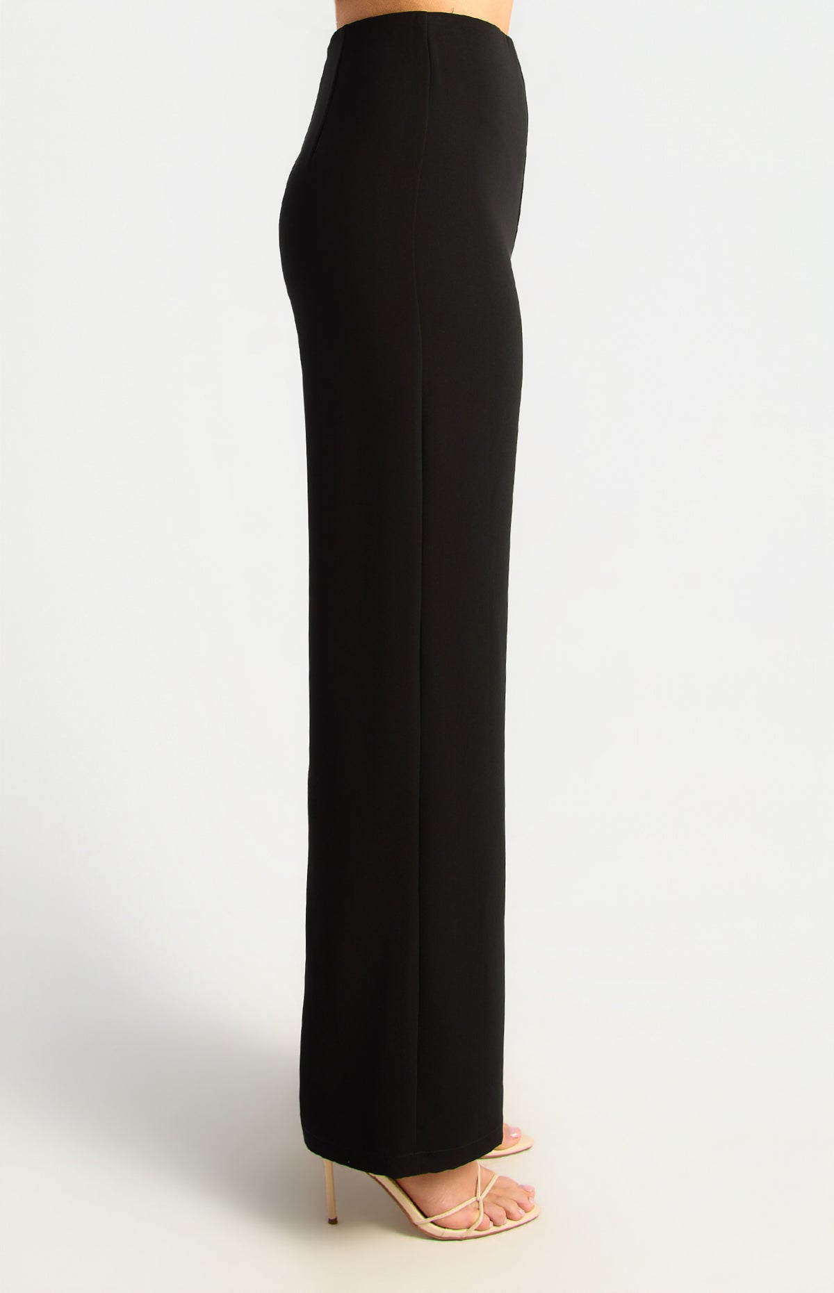 Lina Wide Leg Pants - Black