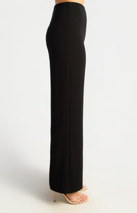 Lina Wide Leg Pants - Black
