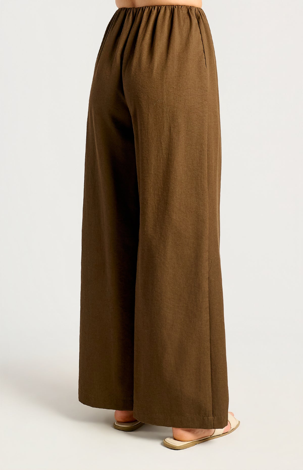 Charpelle Wide Leg Pants - Espresso