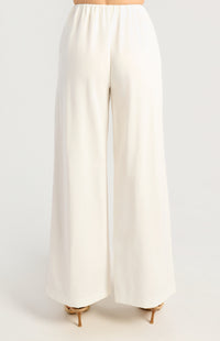 Charpelle Wide Leg Pants - White