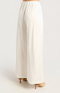 Charpelle Wide Leg Pants - White