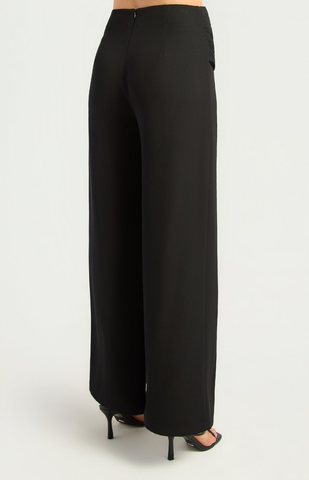 Nyah Wide Leg Pants - Black