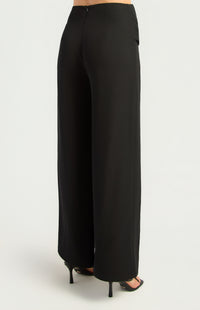 Nyah Wide Leg Pants - Black