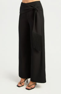 Nyah Wide Leg Pants - Black