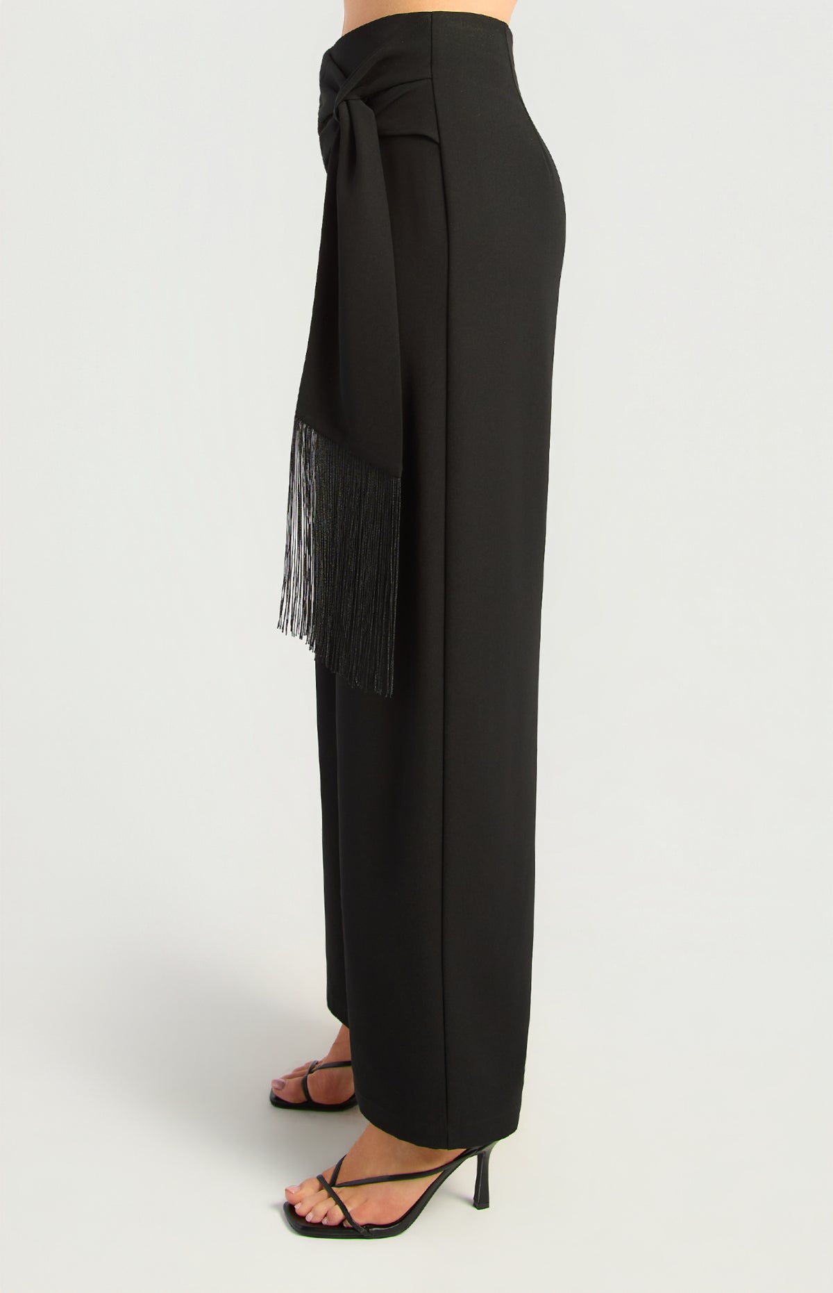 Nyah Wide Leg Pants - Black
