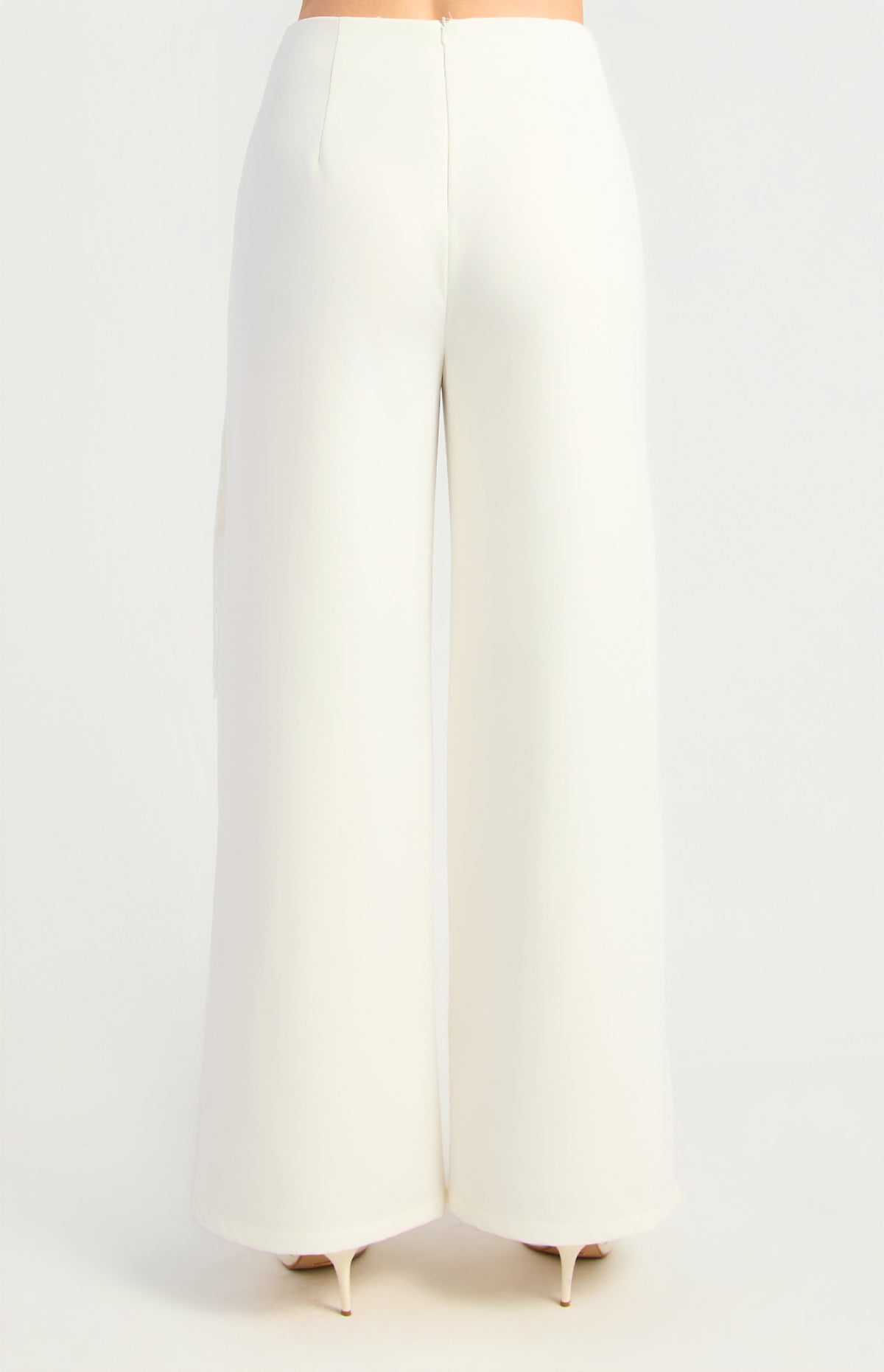 Nyah Wide Leg Pants - White