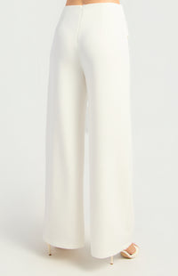 Nyah Wide Leg Pants - White