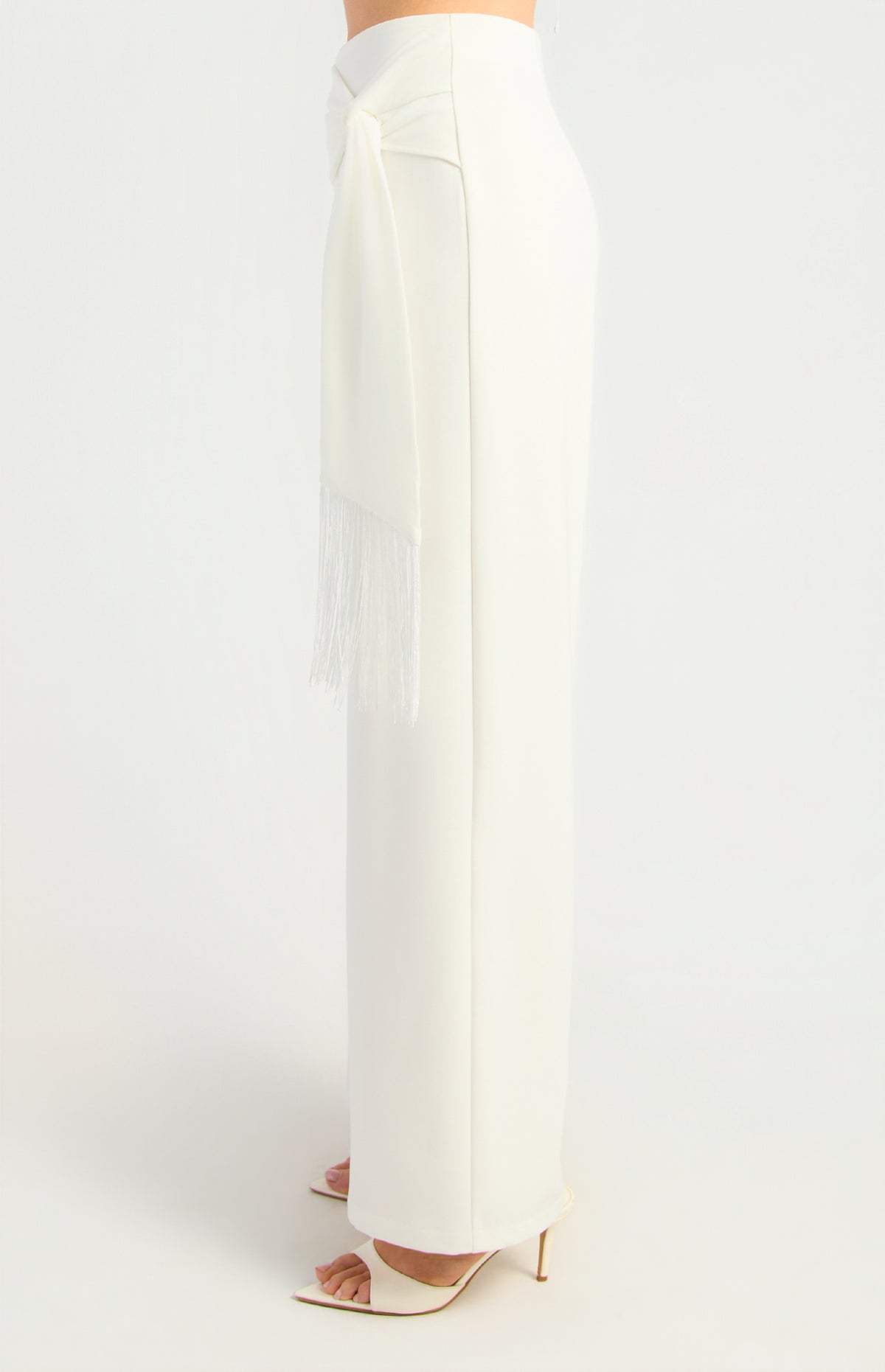Nyah Wide Leg Pants - White