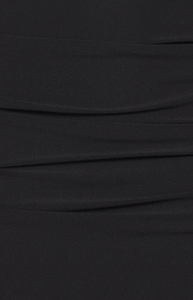 Avida Sleeveless Top & Maxi Skirt Set - Black