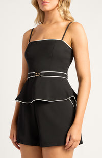 Sullivan Top & Short Set - Black
