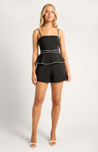 Sullivan Top & Short Set - Black