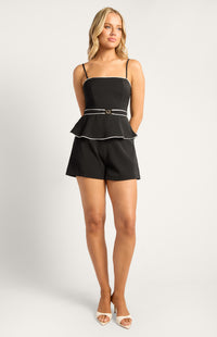 Sullivan Top & Short Set - Black