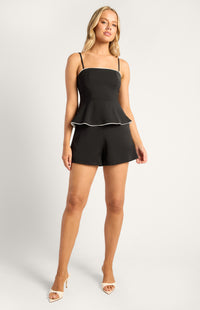Sullivan Top & Short Set - Black