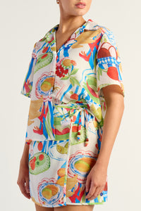 Fiesta Shirt & Skirt Set - Multi