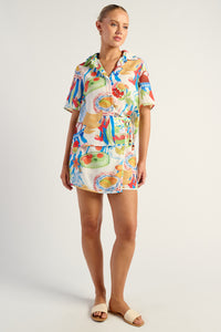 Fiesta Shirt & Skirt Set - Multi