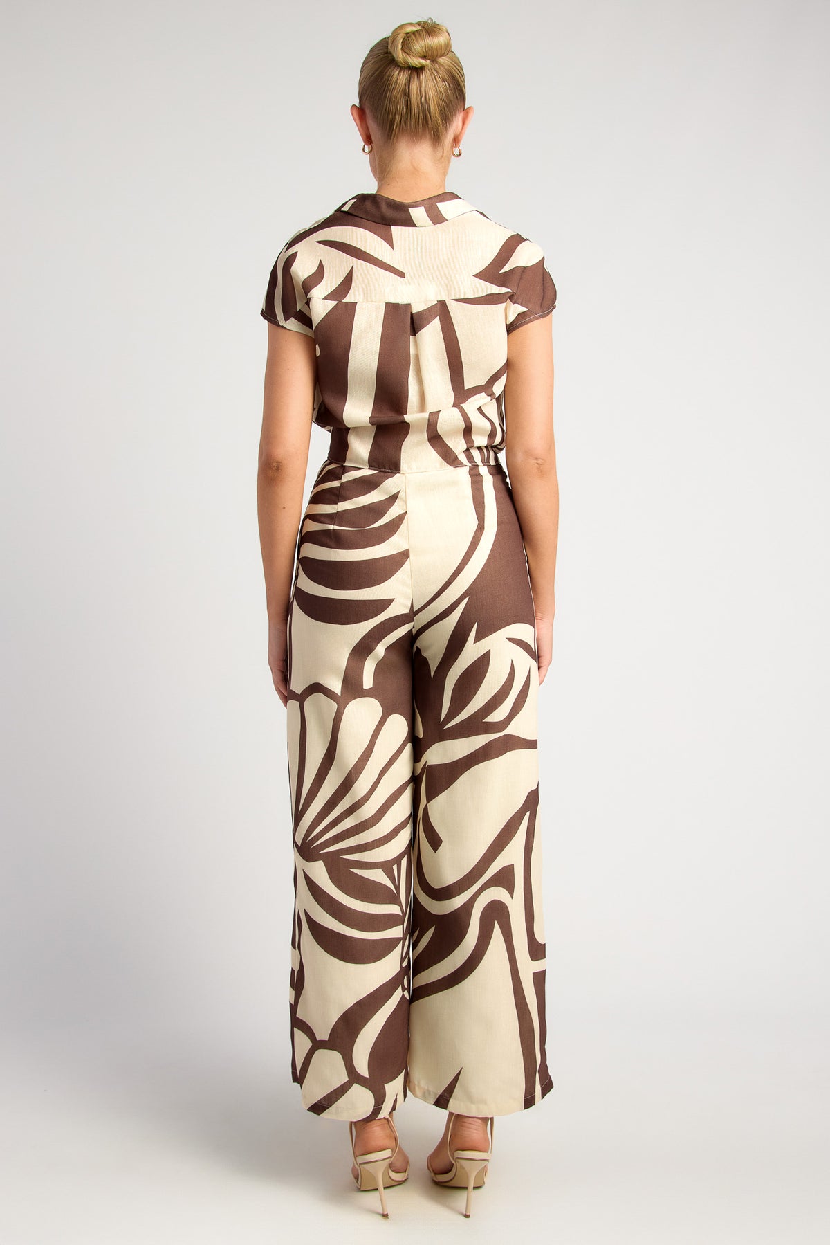 Chapel Top & Pants Set - Espresso