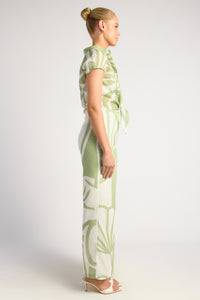 Chapel Top & Pants Set - Sage