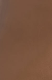 Perez Faux Leather Skirt - Mocha