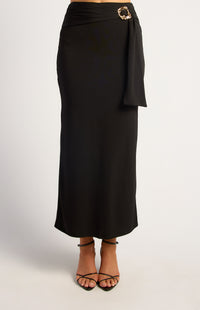Caleb Maxi Skirt - Black