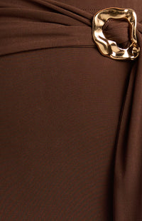 Caleb Maxi Skirt - Espresso