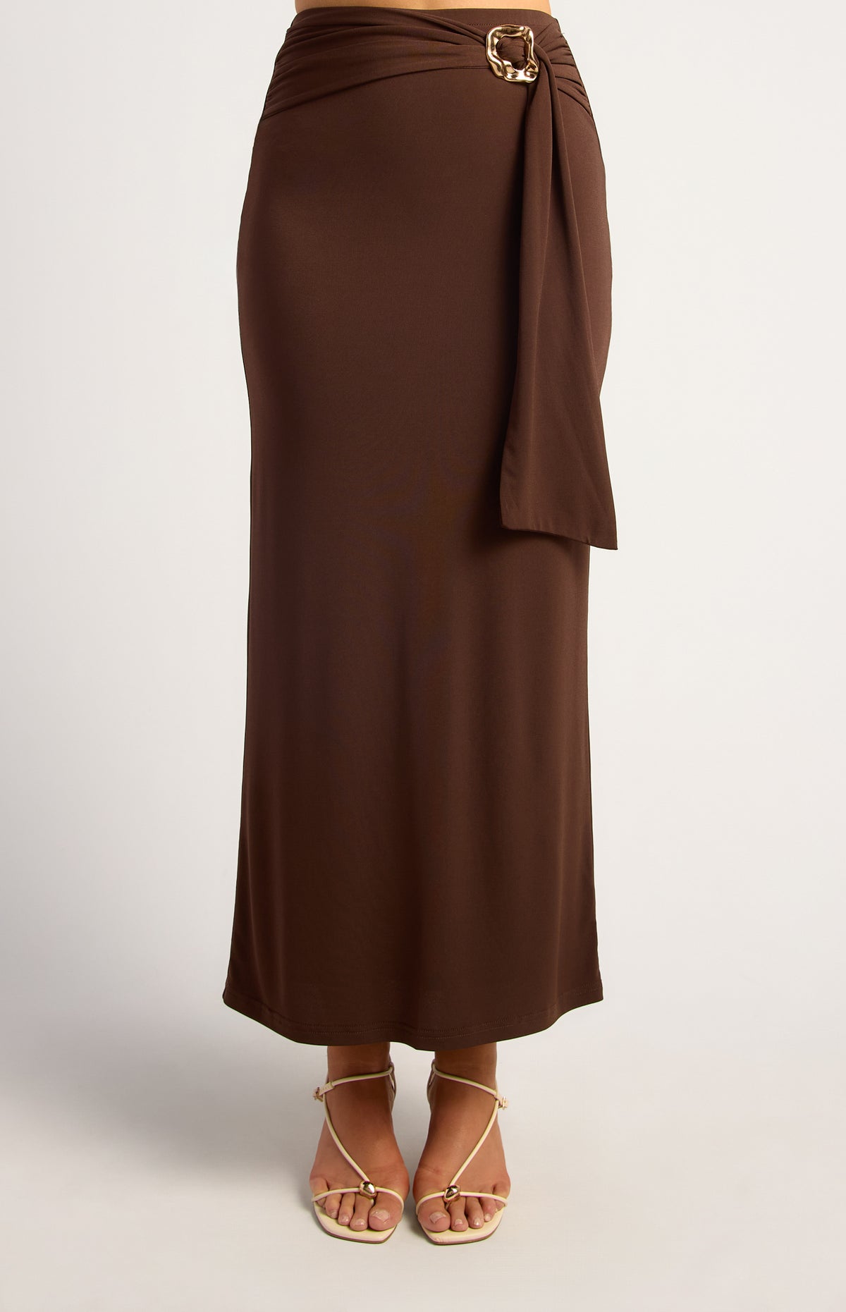 Caleb Maxi Skirt - Espresso