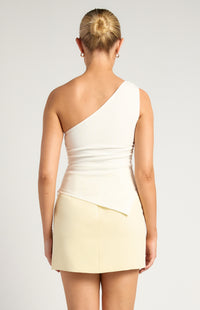 Gisela Off-Shoulder Top - White