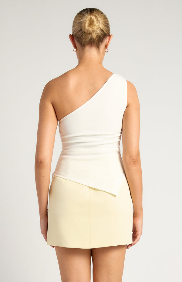 Gisela Off-Shoulder Top - White