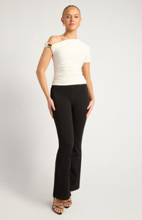 Alina Off-Shoulder Top - White