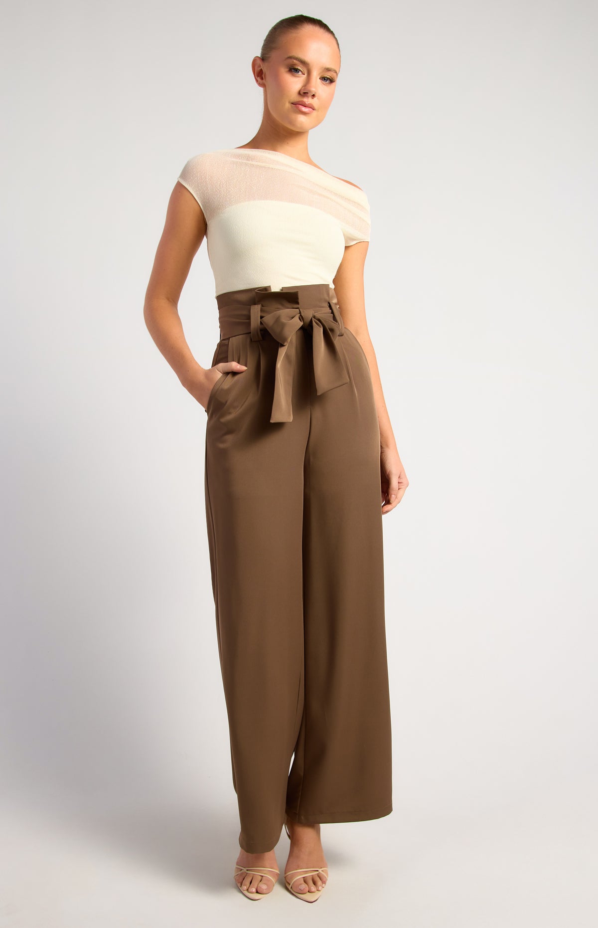 Samuel Sheer Mesh Top - Cream