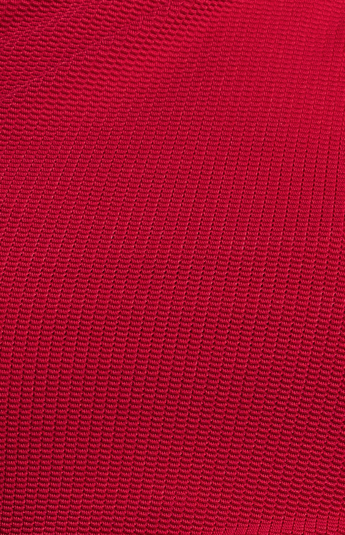 Jerry One Shoulder Mesh Top - Red