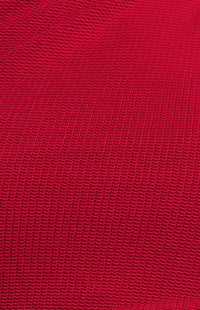 Jerry One Shoulder Mesh Top - Red