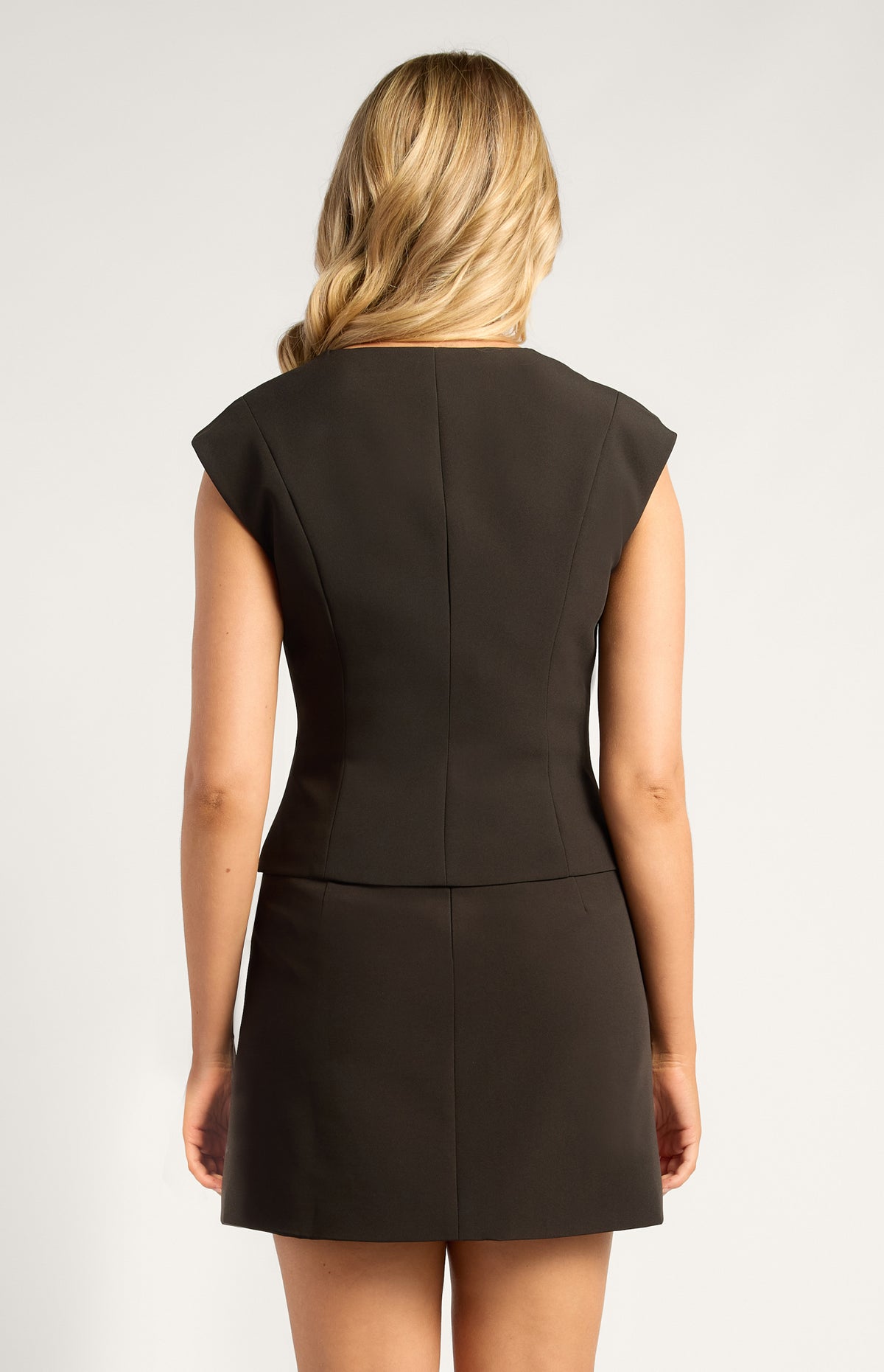 Adeline Vest - Black
