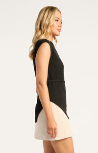Simmons Short Sleeve Top - Black